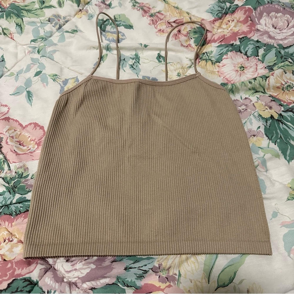 Zara - Beige Tank Top - Size XS